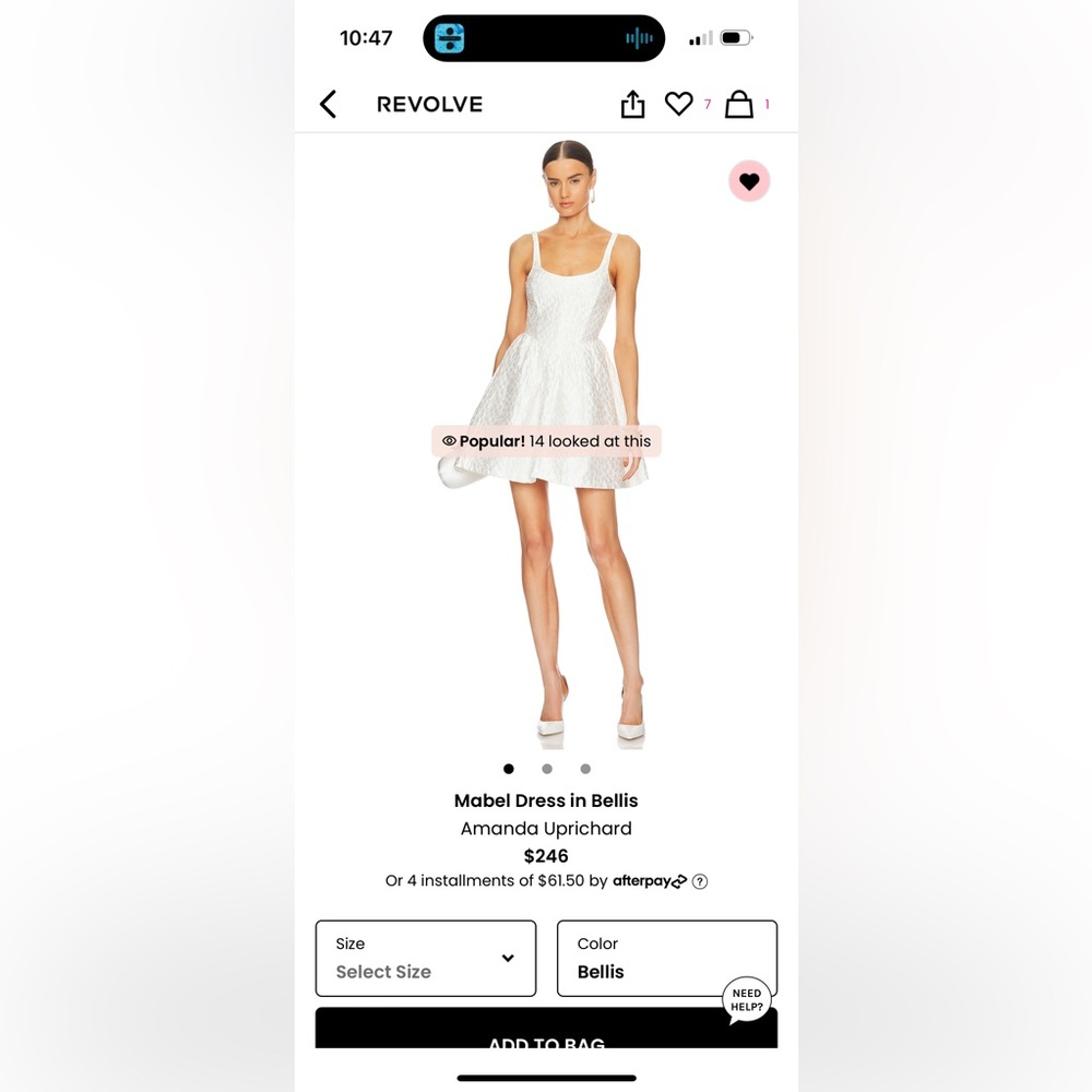 Amanda Uprichard Mabel Dress